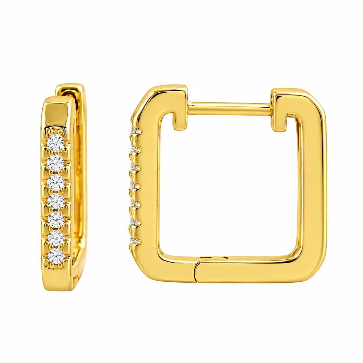 Gold Mini Hoop Earring